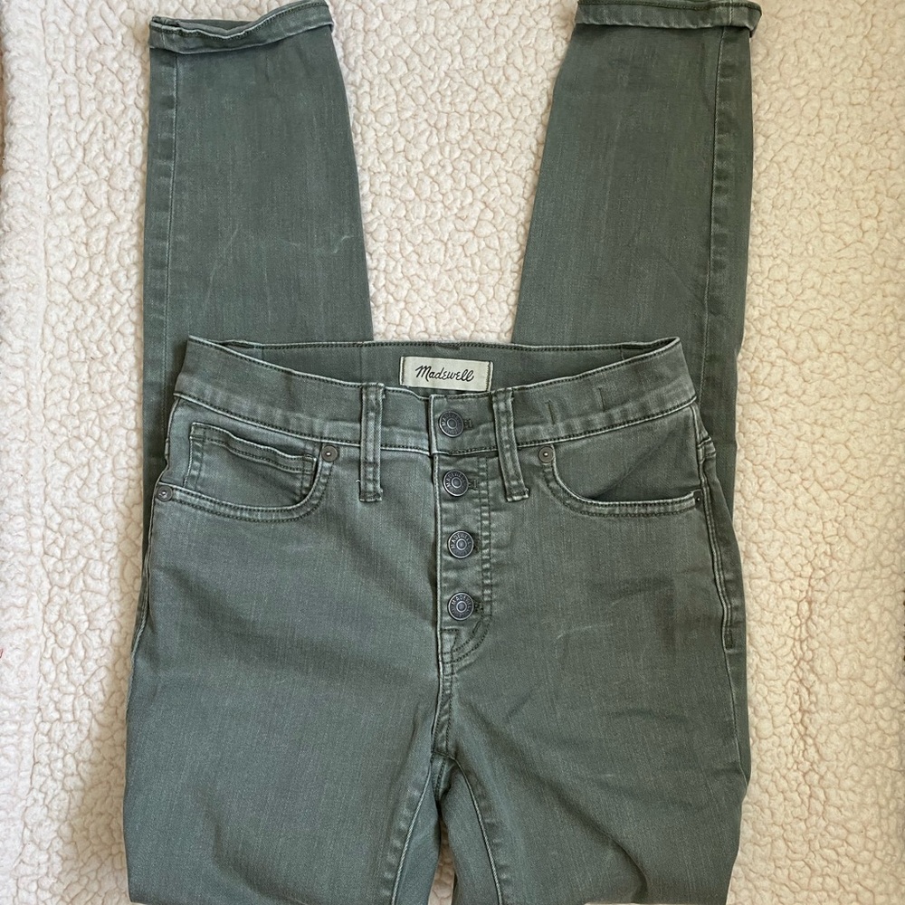 Madewell skinny jeans